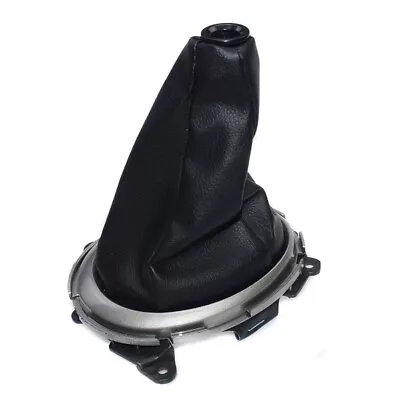 Custom Fit Black Stitched Shift Boot For Honda Fit 0911 Excellent Quality • $41.47