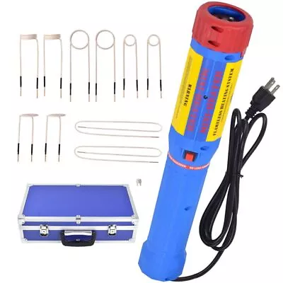 Magnetic Induction Heater Kit 1100W 110V Flameless Heat Induction Tool 10Coils • $189.69