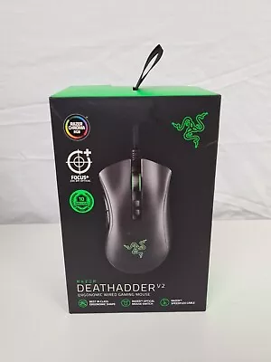 Razer Deathadder V2 Wired Gaming Mouse - *A-GRADE* (FREE SHIPPING) • $42