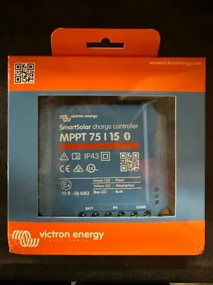 Victron SmartSolar MPPT Charge Controller - 75V - 15AMP  SCC075015060R • $34.99