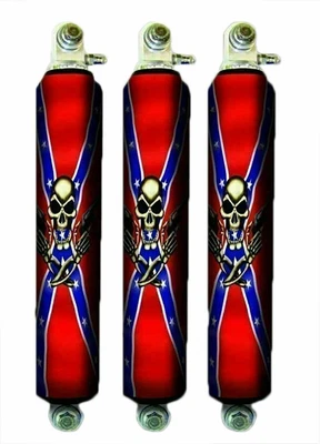 $27.49 • Buy Yamaha Rhino Set Of 4 Shock Cover Graphic Skull ATV Shock Cover