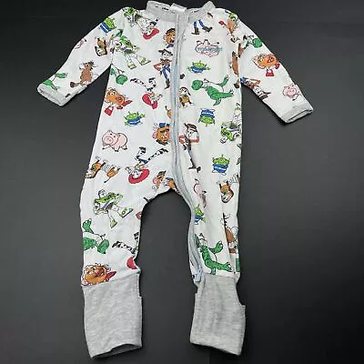 GirlsBoys Size 00 Bonds Disney Toy Story Zip Wondersuit / Zippy / Romper GUC • $14.25