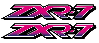 £8.75 • Buy ZXR-7 ZX7R Fairing Tank Decals / Stickers (180mm X 30mm) X2