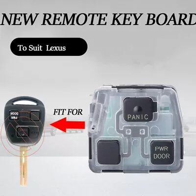 $13.75 • Buy Replacement For Lexus 2004 2005 2006 RX330 2007 2008 2009 RX350 Remote Key Board