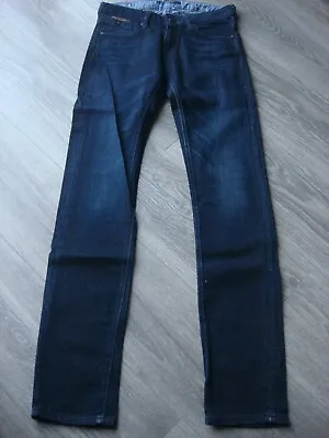 NWOT Maison Scotch Jeans Denim Pants Low Rise Dark Blue W25xL32 • $20