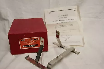 MILLERS FALLS TOOLS ACCESSORIES #8812 NOS Vintage NOS Sanding Guide • $25