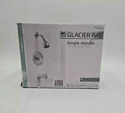 Glacier Bay HDX874X-0001 Aragon 1-Handle 1-Spray Tub & Shower Faucet In Chrome • $44.99