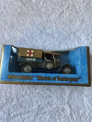 1973 Matchbox By Lesney Models Of Yesteryear Y-13 1918 Crossley RAF Tender • $19.99