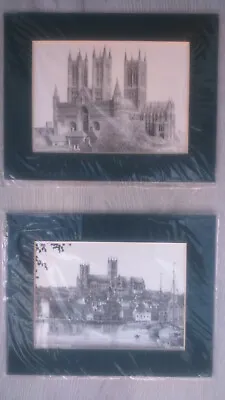 2 Lovely Sealed Souvenir Picture Prints By John Bangay Lincoln Cathedral • £5.01