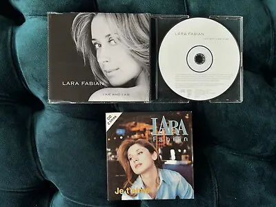 LARA FABIAN Je T’aime & I Am Who I Am Promo CD - Rare Singles Set Lot • £19.27