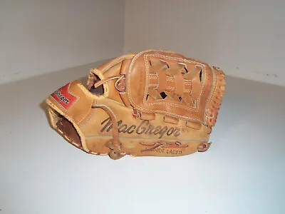 MacGregor G3T Leather Softball Baseball Glove Deep Pocket Handcrafted RHT #2 • $29.99