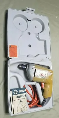 Vintage Black & Decker  1/4 Inch Drill With Case 7015 • $15.99