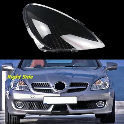 Right Front Headlight Lens Housing+ Seal Glue For Mercedes R171 SLK 2005-2011 • $89.99