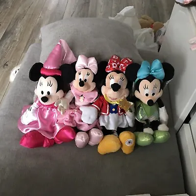 Disney Bundle Minnie Mouse Plush Soft Toys X4 • £14.99