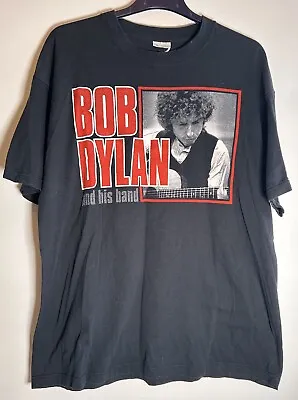 Vintage Bob Dylan Tour T Shirt - 2000 - Adult XL • $37.27