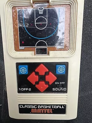 2003 Classic Mattel Basketball Electronic Handheld Game Works Scuff On Screen • $8.01