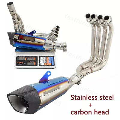 Exhaust System For Kawasaki ZX4R ZX4RR 2023 Mufflers Tips Header Pipe Bottom Row • $421.44