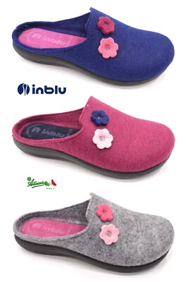 Fresche pantofole in spugna con fiorellino - BS47 | Shop Ufficiale