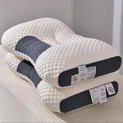 Cervical Memory Foam Pillow Neck Shoulder Pain Ergonomic Orthopedic ^ • $18.06