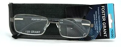 Reading Glasses Foster Grant KNOX GUN (#578)- FAST SHIP!! • $10.99