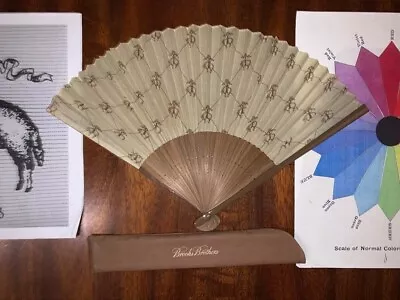 Brooks Brothers Lacquer Folding Fan Made In Japan • $75