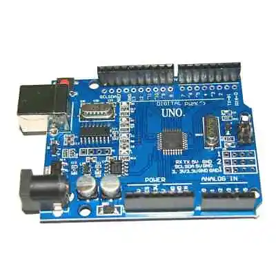 [MZ] Arduino Uno R3 ATmega328 Compatible CH340 + USB Cable • $56.81