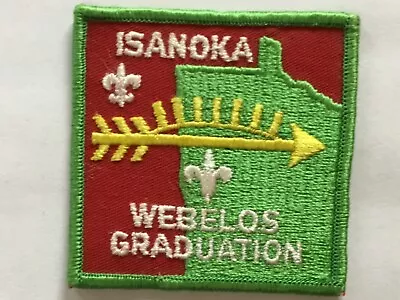 Viking Council Isanoka District Webelos Graduation Pocket Patch • $2.88