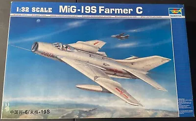 Trumpeter Shenyang F-6 MiG-19S Farmer C 02207 1/32 #1 NIB Model Kit ‘Sullys • $64.88