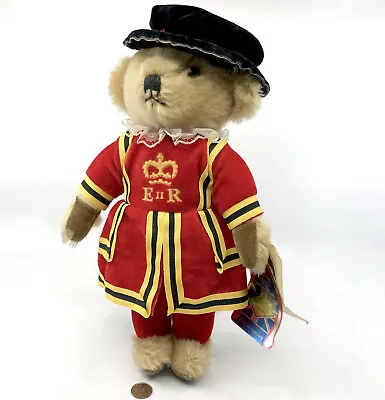 £73.01 • Buy Merrythought Harrods Beefeater Teddy Bear Royal Guard Mohair Plush 12in Hang Tag
