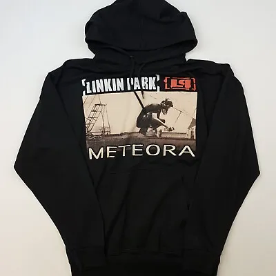 Vintage Linkin Park Hoodie Meteora 2003 Concert Tour Free Size Fits MEDIUM Black • £75