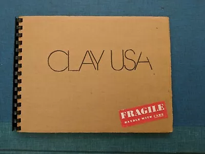 Clay USA Fendrick Gallery 1975 Rare Catalog Art Pottery Peter Voulkos • $79.99