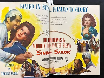 MOTION PICTURE HERALD 1946 Sinbad RAZOR'S EDGE Lamour Cagney Crawford Trade Ads! • $29.99