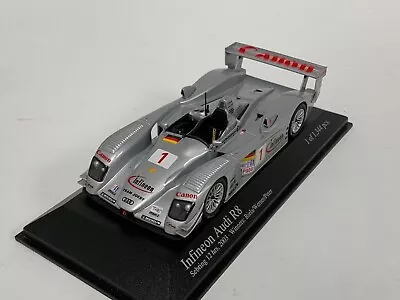 1/43 Minichamps Audi R8 Infineon #1 Winner Of 2003 12 Hours Sebring  400 031391 • $59.95