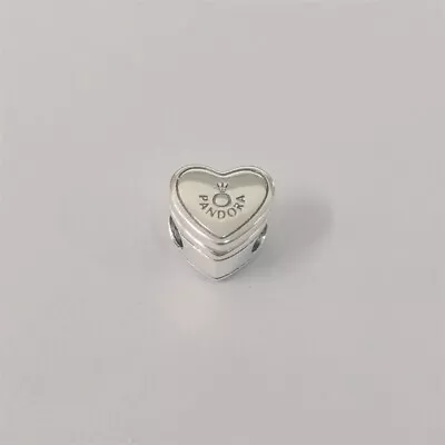 Pandora Our Promise Silver Charm Engagement Wedding Ring Pouch • £23