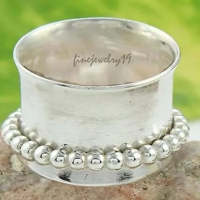 925 Sterling Silver Spinner Ring Meditation Ring Handmade Ring Gift Jewelry- XA9 • $9.78