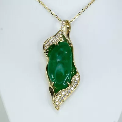 17.0 Carats Colombian Emerald Statement Pendant • $10500