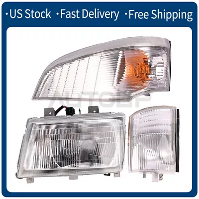 L Headlight Market Light Corner Lamp For Mitsubishi Fuso FE180 FE145 FE140 05-11 • $142.72