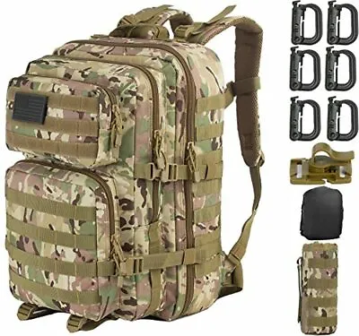  43L Large 3 Day Molle Assault Pack Military Tactical Backpack Hiking Camping • $162.99