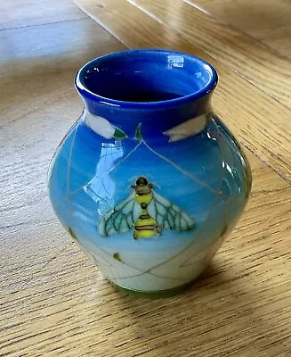 Dennis China Works -sally Tuffin Design - Snowdrops & Bees Vase • £50