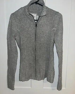 H&M LOGG - Zipper Front Cardigan Sweater - Ladies Size M  • £8.50