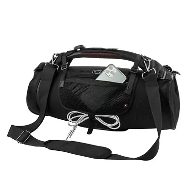 Sling Speaker Cases Cover Breathable Travel Carrying Strap For JBL Boombox 3 • $64.69