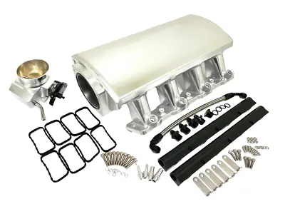 Low Profile LS3 L92 102mm Alum Intake Manifold + Fuel Rails + Throttle Body • $495.87