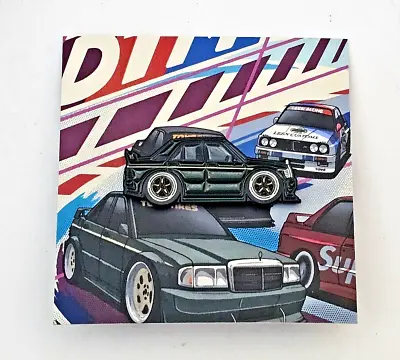 Leen Customs: Toyo Tires Stanch Mercedes 190E Limited Edition Enamel Pin #23/190 • $59.99