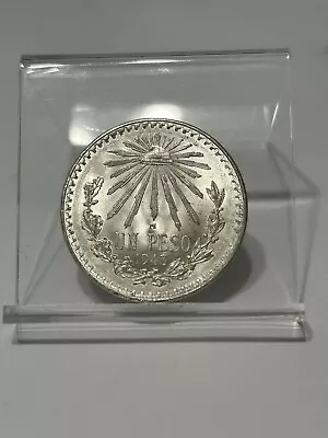 1943 Mexcio Un Peso Silver KM #455 (2) • $19.99