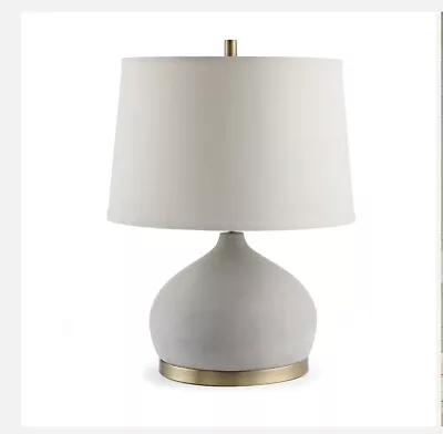 Napa Home & Garden Suki Lamp FL209 Brass Cement • $175