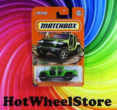 2022 Matchbox    Mojito Green   '20 JEEP GLADIATOR   Off-Road    #7  MB17-022622 • $2.75