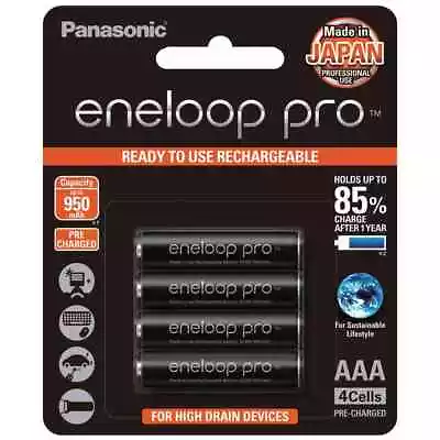 Panasonic Eneloop Pro AAA - 4 Pk • $29.95