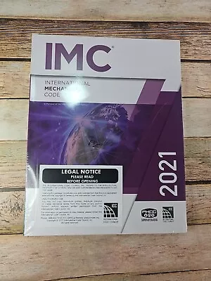 2021 International Mechanical Code (IMC) International Code Council (ICC) NEW • $38.25