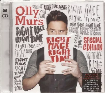 Olly Murs - Right Place Right Time [Special Edition] (CD & DVD 2013) NEW/SEALED • £4