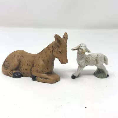 Midwest Of Cannon Falls Donkey Horse Sheep Lamb  Nativity Christmas • $15